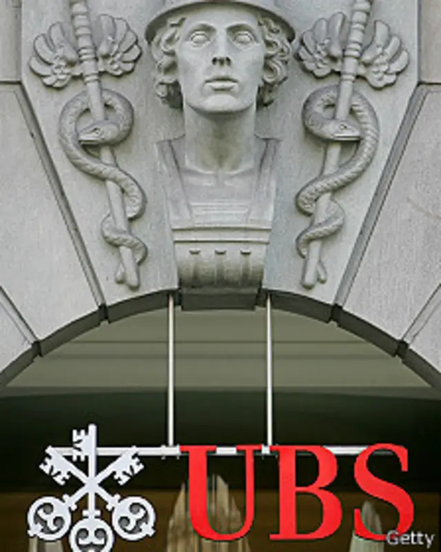 Sede del Banco UBS en Zurich