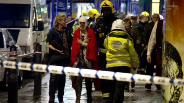 Пострадавшие в театре Аполло