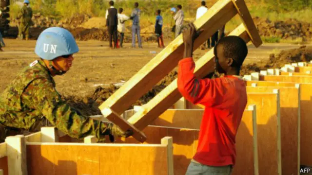 عززت الأمم المتحدة اجراءات الحماية على قواعدها في جوبا