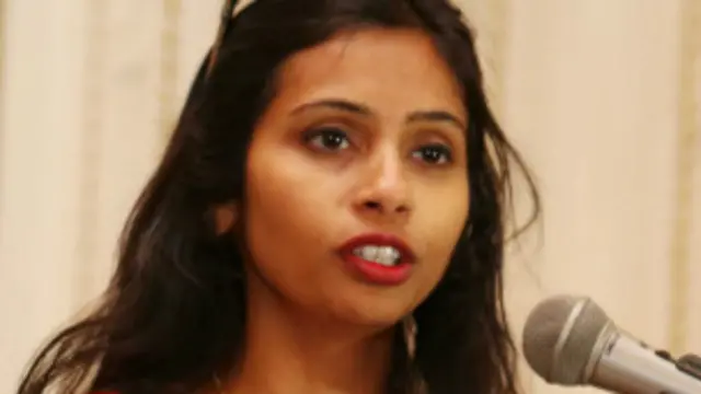 دیویانی كھوبراگڑے کو 13 دسمبر کو گرفتار کیا گیا تھا