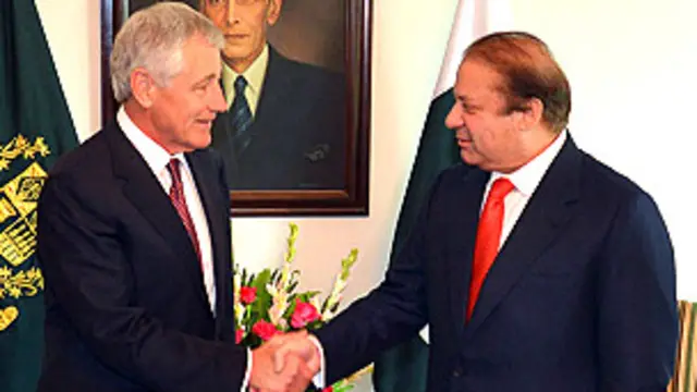 نواز شریف او چک هېګل