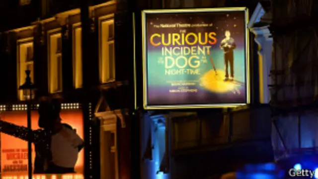 Афиша театра "Аполло" в Лондоне