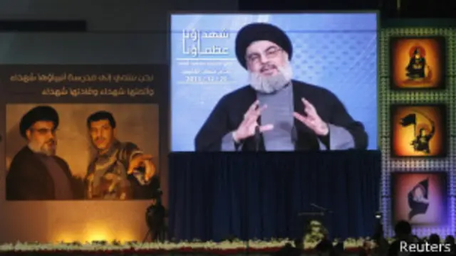 Hassan Nasrallah en diciembre de 2013
