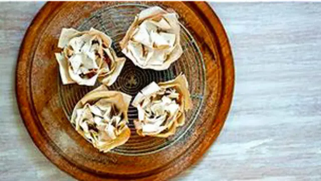 Pastelitos con masa de hojaldre