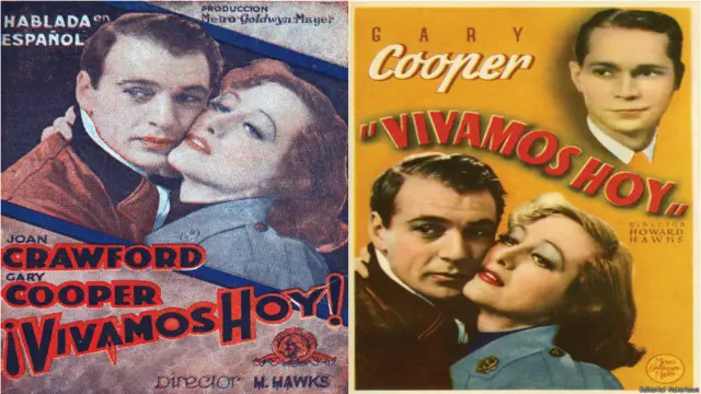 Afiche de la película "Vivamos hoy". Editorial Notorious.