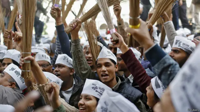 आम आदमी पार्टी के समर्थक