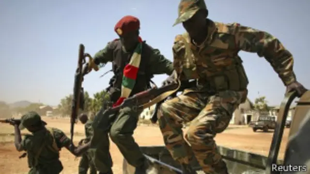 Повстанцы в Южном Судане