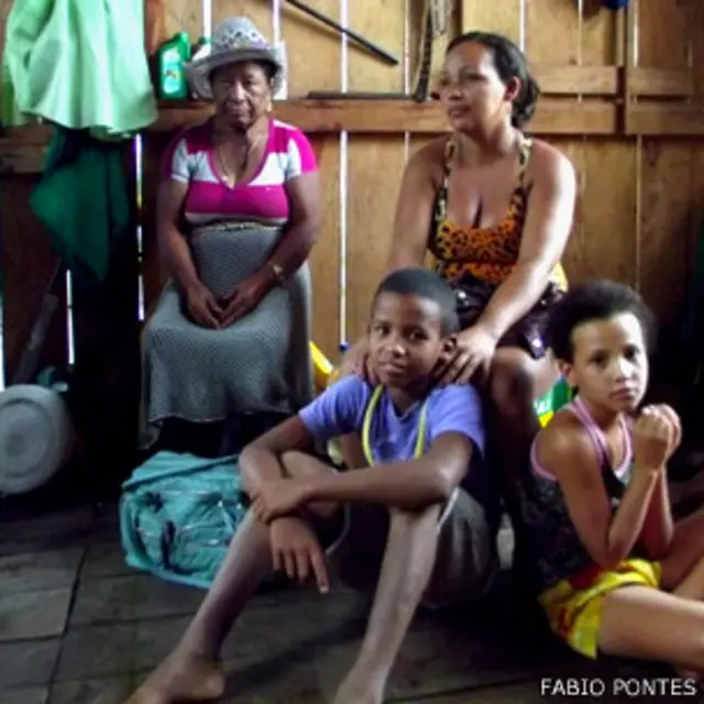 Família de agricultores. Foto: Fábio Pontes/ BBC Brasil