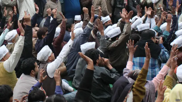 आप के समर्थक