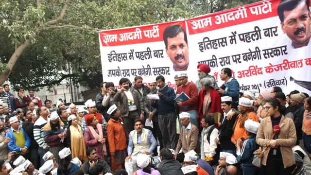 आम आदमी पार्टी का सफ़र 