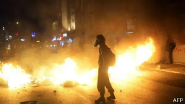 الشرطة التركية تستخدم الغاز المسيل للدموع ضد آلاف المتظاهرين المناهضين للحكومة في اسطنبول