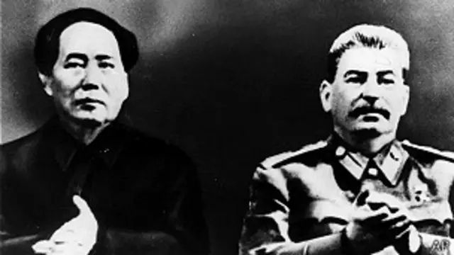 Mao y Stalin