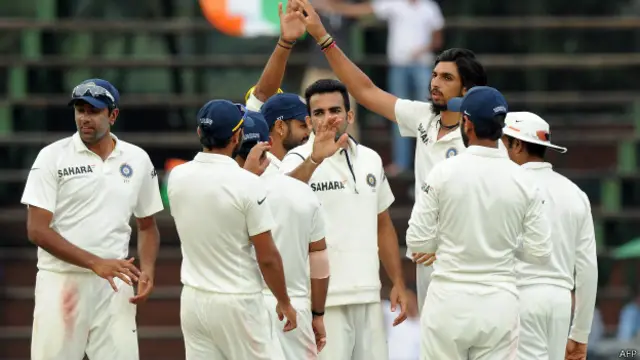 दक्षिण अफ्रीका में भारतीय क्रिकेट टीम