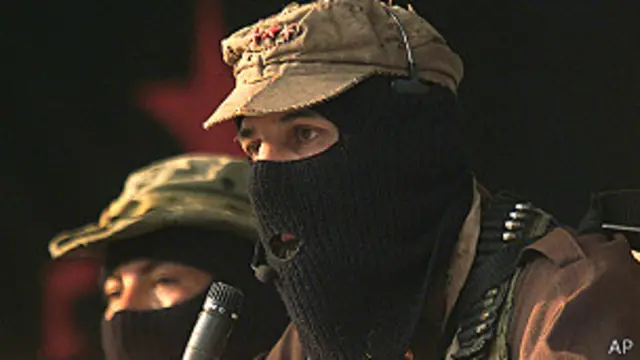 Subcomandante Marcos. Foto de archivo