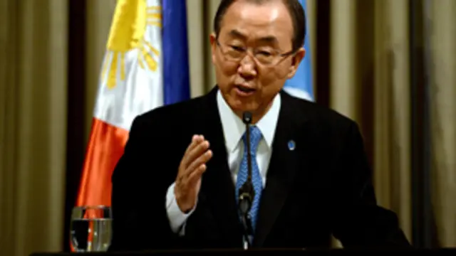 حذر الامين العام طرفي الصراع في جنوب السودان من انه سيتعين عليهما تحمل مسؤولياتهما