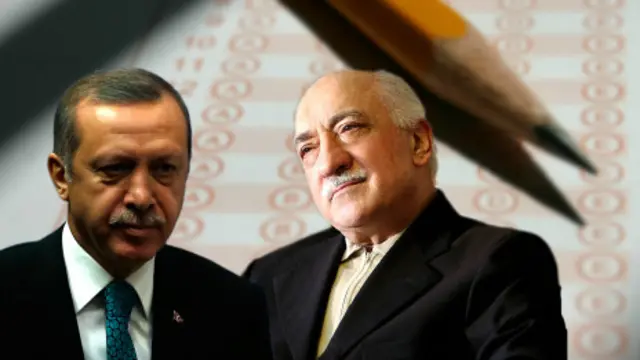 Фатхулла Гулен бир пайтлар Эрдўғоннинг яқин ҳамкори бўлган.