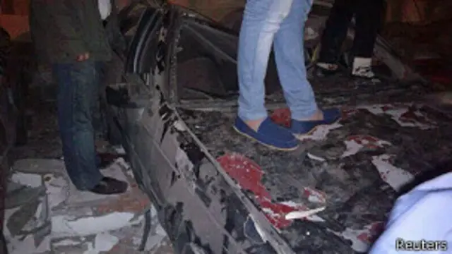 Carro bomba en Mansoura