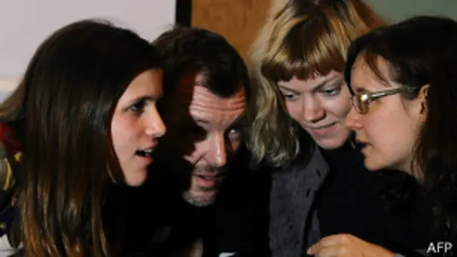 Активисты "Гринпис"