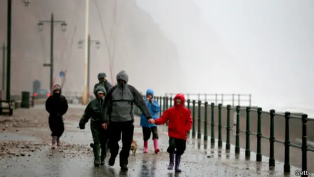 Штормовая погода в Великобритании