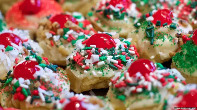 سوزان روسو گلبرٹ :’گریمز کی کوکیز کے بغیر کرسمس کرسمس نہیں۔ یہ ساٹھ سال سے بھی زیادہ پرانی روایت ہے۔ ‘