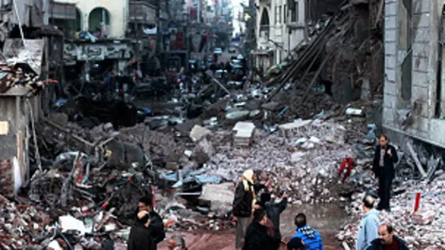 मिस्र, धमाका