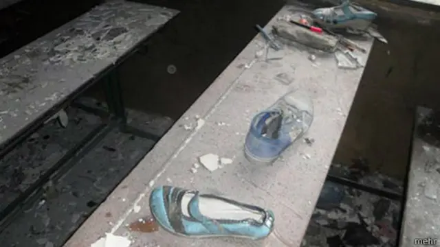 حادثه آتش‌سوزی در مدرسه دخترانه، آذر سال ۹۱ روی داد