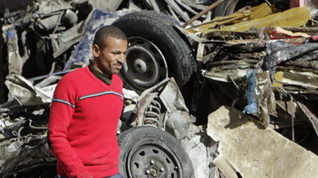 كانت سيارة مفخخة انفجرت بالقرب من مديرية أمن الدقهلية ما أسفر عن مقتل 16 شخصا أغلبهم من رجال الشرطة 