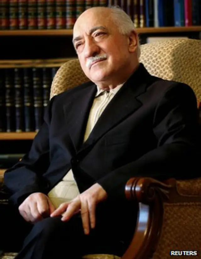 آقای گولن از سال ۱۹۹۹ در آمریکا اقامت دارد