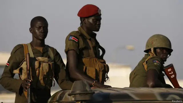 दक्षिण सूडान, सेना