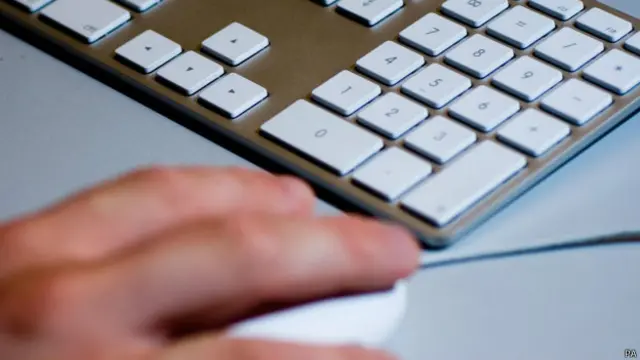 Usuário de computador (foto: PA)