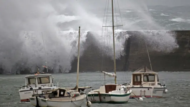 Шторм во Франции