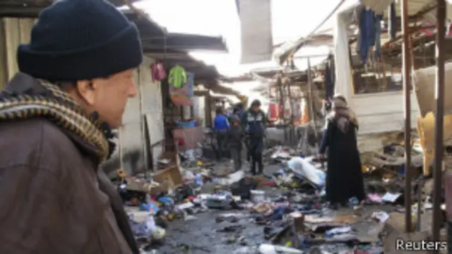 جس بازار میں دھماکہ ہوا ہے وہاں عیسائی برادری کی اکثریت ہے