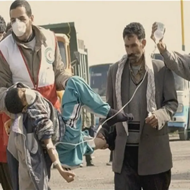 نمایی از فیلم بم، شهر بی دفاع ساخته میترا منصوری