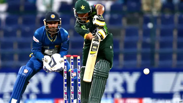 حفیظ نے بڑی جارحانہ اننگز کھیلی۔