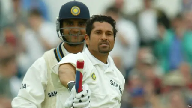 सचिन तेंदुलकर के साथ सौरभ गांगुली