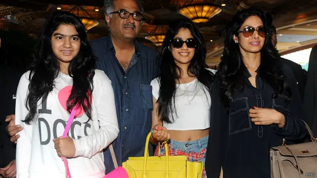 श्रीदेवी का परिवार