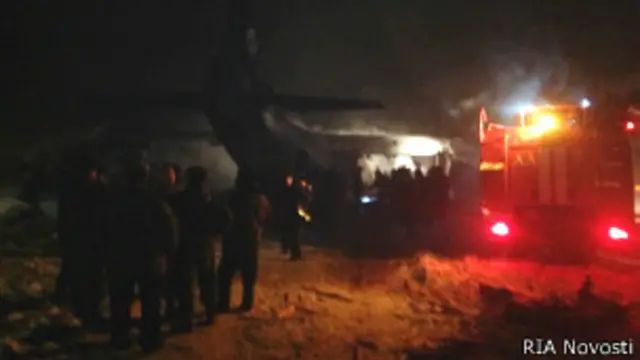 Крушение самолета под Иркутском