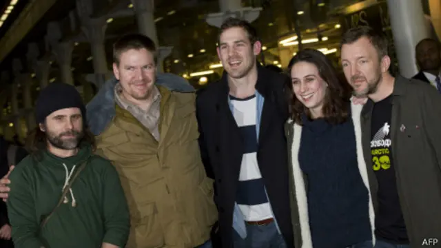 Активисты "Гринписа"