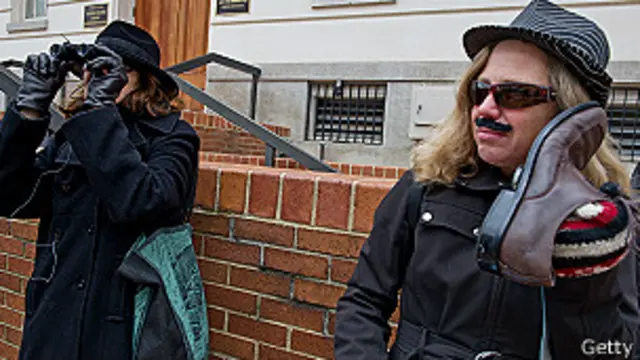 Protesta contra el espionaje