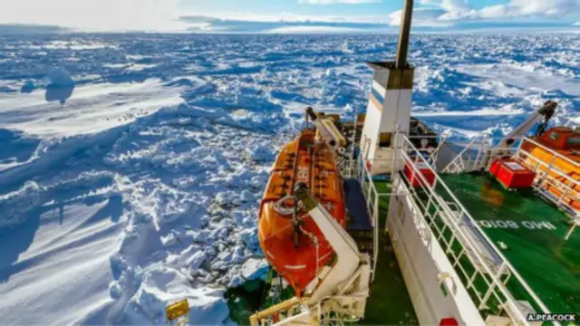 俄罗斯科考船“邵哈斯基号”仍在等待救援