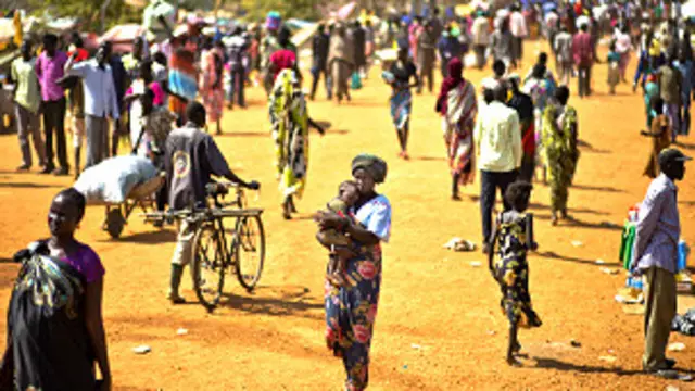 د سوېلي سودان له شخړمنو سیمو زرګونه کورنۍ وتلې دي.