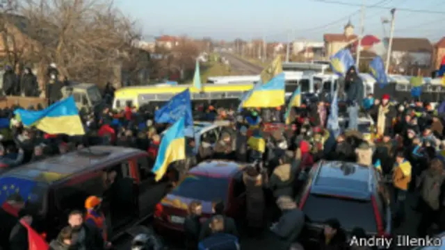 Автомайдан, Межигорье, пикет