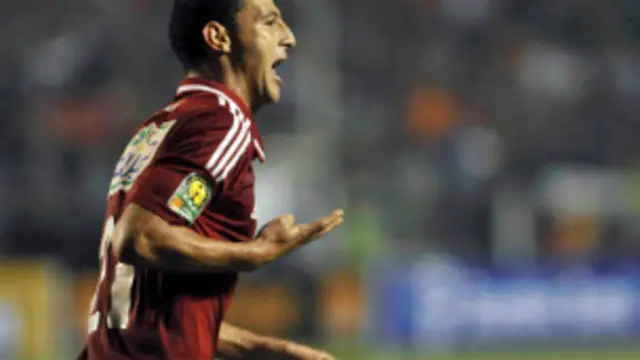 عبد الظاهر تعرض لعقوبة من الاتحاد المصري بسبب إشارة رابعة