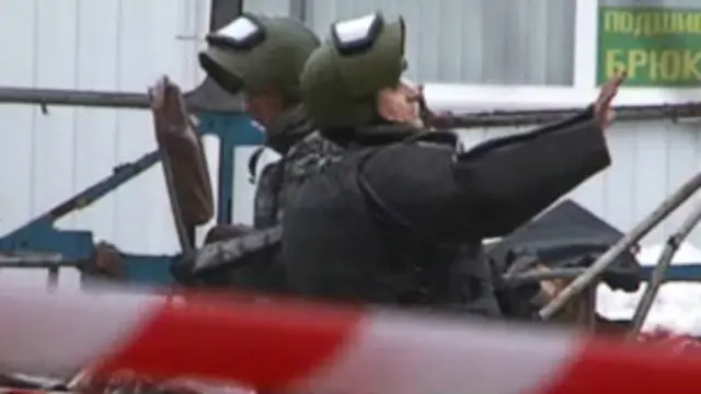 Aparat keamanan di Volgograd