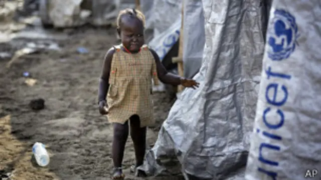 لاذ أكثر من 60 ألف شخص بمنشآت تابعة للأمم المتحدة في جنوب السودان.