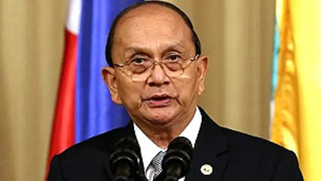 Burma President U Thein Sein 