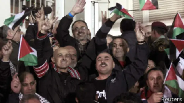 巴勒斯坦获释囚犯