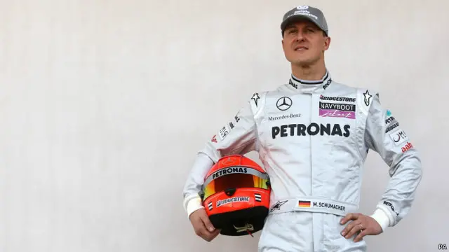 29 دسمبر کو پیش آنے والے حادثے میں شوماکر کے سر پر شدید چوٹیں آئی تھیں