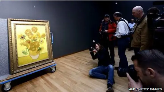 "Подсолнухи", Ван Гог