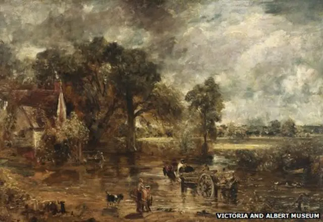 "Телега для сена", Констебл